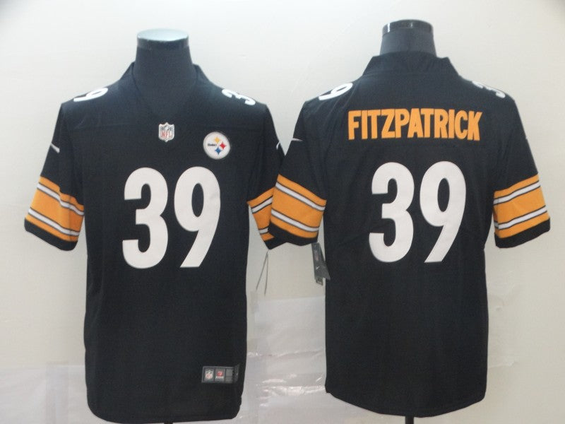 Men's Pittsburgh Steelers Minkah Fitzpatrick Black Game Jersey
