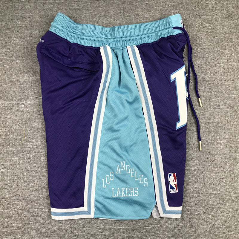 Men's Los Angeles Lakers Purple 2021/22 City Edition Basketball Shorts