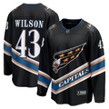 Men's Washington Capitals Tom Wilson Fanatics Black Alternate 50th Anniversary Jersey