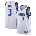 Men's Dallas Mavericks Anthony Davis White Swingman Jersey - Association Edition