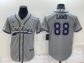 Men's Dallas Cowboys CeeDee Lamb Gray Game Jersey Joint Edition