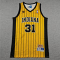 Men's Indiana Pacers Reggie Miller Yellow Swingman Jersey