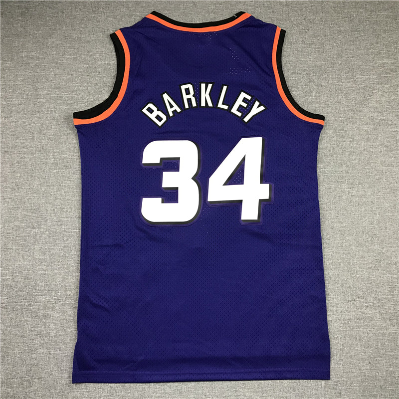 Men's Phoenix Suns Charles Barkley Purple 1992-93 Swingman Jersey