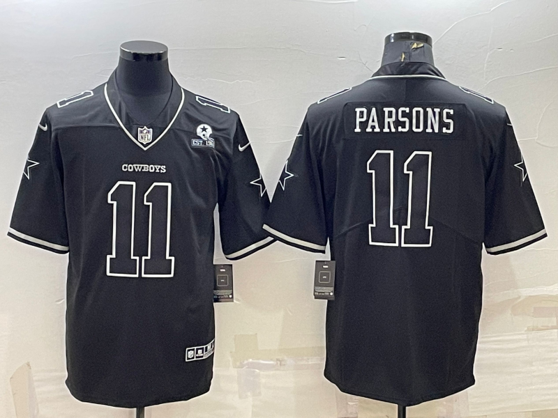 Men's Dallas Cowboys Micah Parsons Black Legend Player Jersey