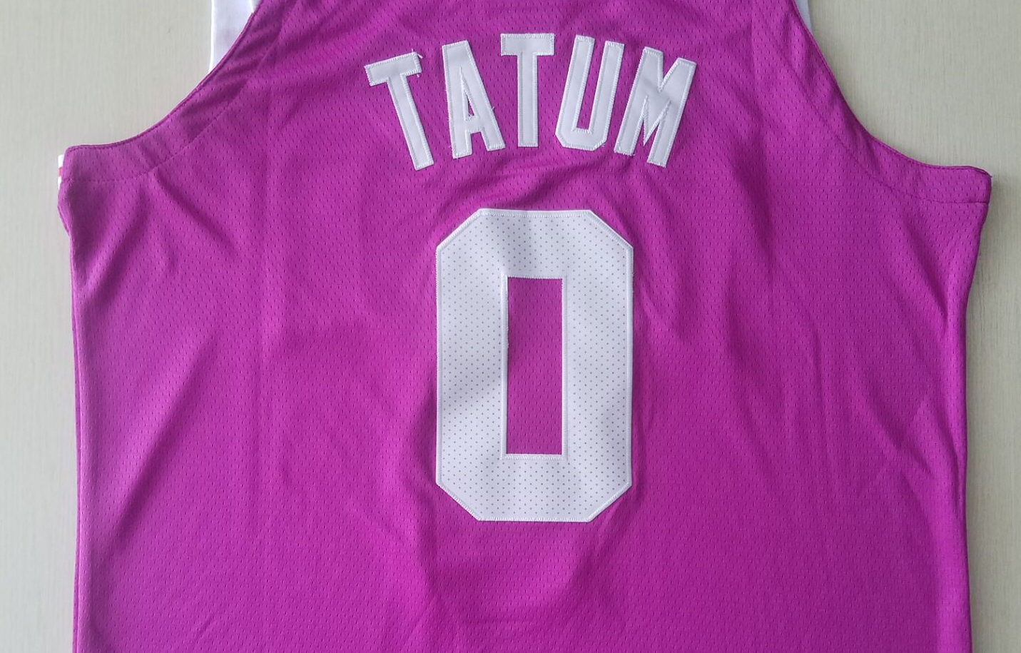 Men's Boston Celtics Jayson Tatum NBA Swingman Jersey - Mei Red