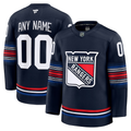 Men's New York Rangers Fanatics Navy Alternate Premium Custom Jersey