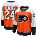 Men's Philadelphia Flyers Nick Seeler Fanatics Orange Home Breakaway Jersey