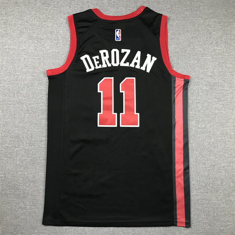 Men's Chicago Bulls DeMar DeRozan Black 2023/24 Swingman Jersey - City Edition
