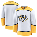 Men's Nashville Predators Fanatics White Away Premium Blank Jersey
