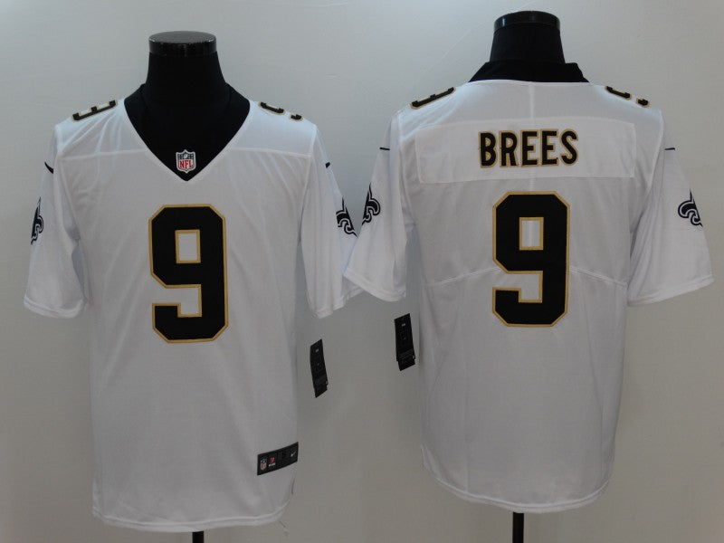 Men's New Orleans Saints Drew Brees Team Jersey White