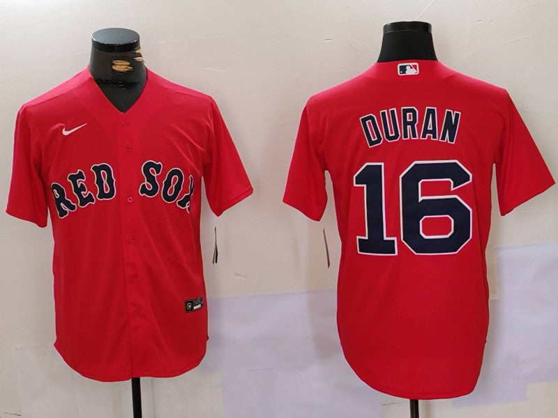Men's Boston Red Sox Jarren Duran Red Replica Player Jersey
