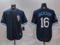 Men's Kansas City Royals Bo Jackson Navy City Connect Retired Player Jersey