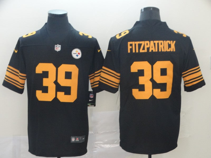 Men's Pittsburgh Steelers Minkah Fitzpatrick Black Alternate Legend Jersey