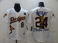 Men's Los Angeles Dodgers Kris Bryant -24 White Replica Game Jersey
