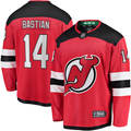 Men's New Jersey Devils Nate Bastian Red Player Game Jersey