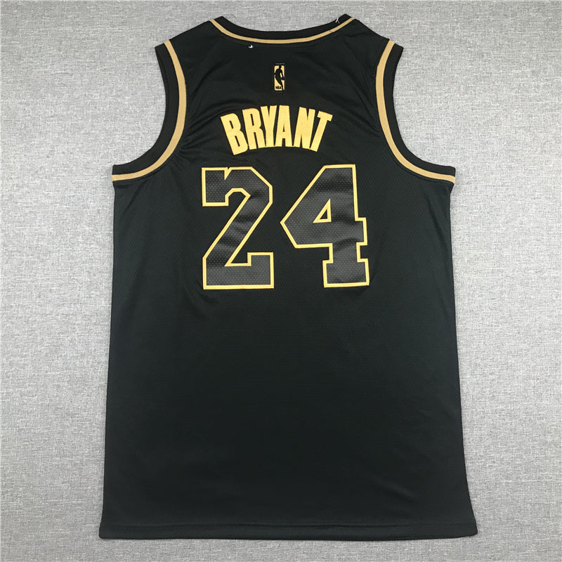Men's Los Angeles Lakers Kobe Bryant NBA Black Swingman Player Jersey