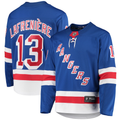 Men's New York Rangers Alexis Lafreniere Fanatics Blue Home Breakaway Jersey