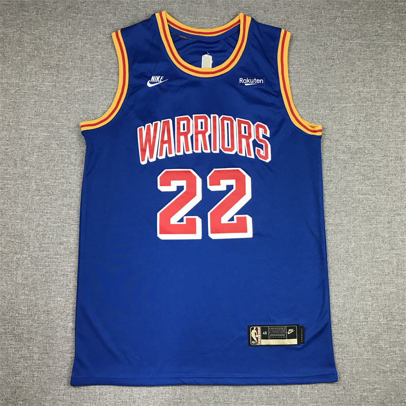 Men's Golden State Warriors Andrew Wiggins Blue Swingman Jersey