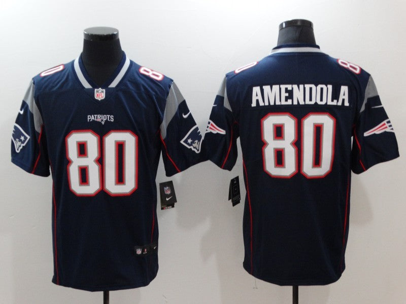 Men's New England Patriots Danny Amendola Navy Game Jersey