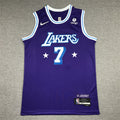 Men's Los Angeles Lakers Carmelo Anthony Purple Swingman Jersey - City Edition