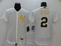 Men's New York Yankees Derek Jeter White Alternate Game Jersey