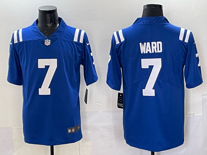Men's Indianapolis Colts Charvarius Ward Royal Player Game Jersey