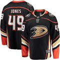 Men's Anaheim Ducks Max Jones Black Home Breakaway Jersey