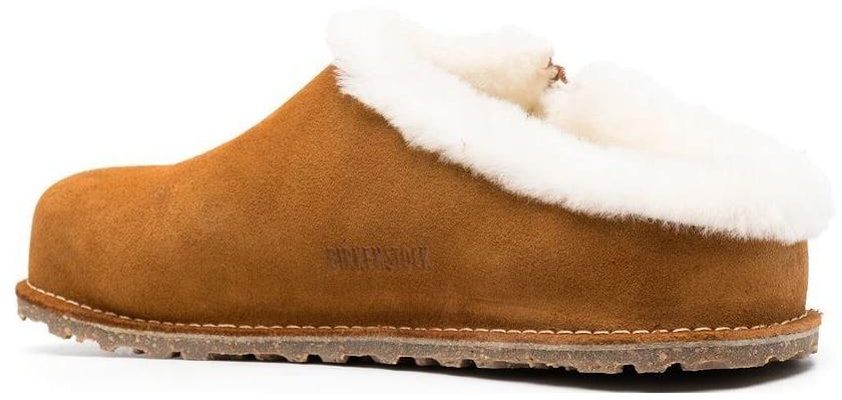 Birkenstock Clog 1023161 Caramel Brown Covered-Toe Slippers