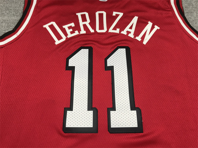 Men's Chicago Bulls DeMar DeRozan Red 2021/22 Swingman Jersey