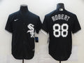 Men's Chicago White Sox Luis Robert Black Replica Baseball Jersey