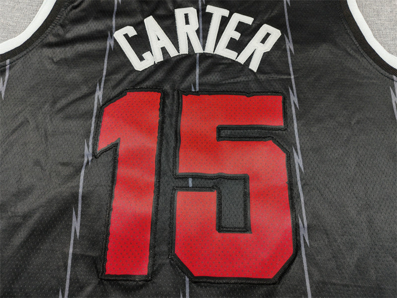 Men's Toronto Raptors Vince Carter Black 2025/26 Swingman Jersey - City Edition