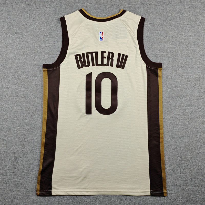 Men's Golden State Warriors Jimmy Butler III Tan 2025/26 Swingman Jersey - City Edition