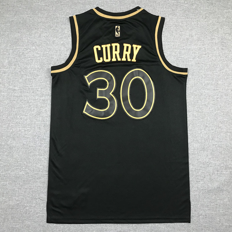 Men's Golden State Warriors Stephen Curry Black Classic Swingman Jersey
