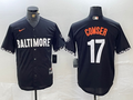Men's Baltimore Orioles Colton Cowser Black City Connect Replica Player Jersey