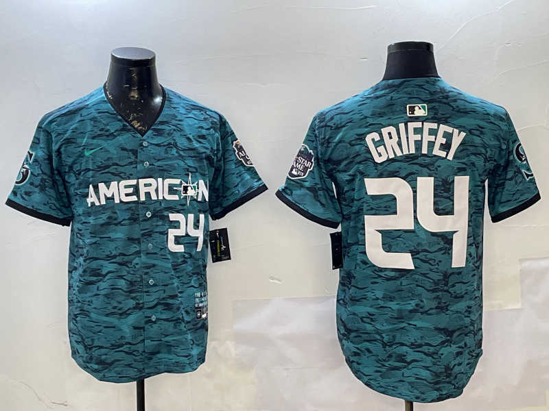 Men's American League Ken Griffey Jr. Teal 2023 MLB All-Star Game Limited Player Jersey