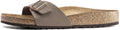 Birkenstock Madrid Birko-Flor Birkibuc 0040093 Narrow Mocca Fashion Slippers