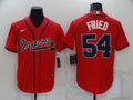 Men's Atlanta Braves Max Fried Red Replica Player Jersey