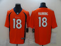 Men's Denver Broncos Peyton Manning Orange Jersey