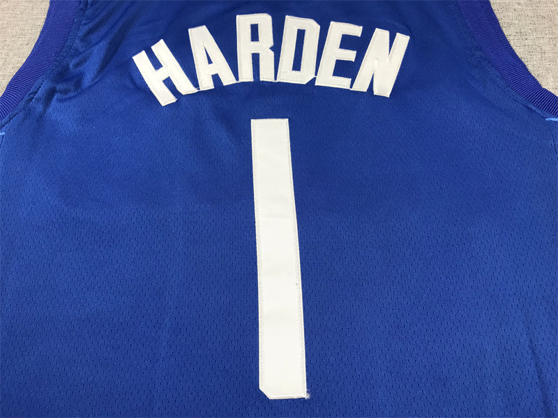 Men's LA Clippers James Harden Royal Swingman Jersey - Icon Edition