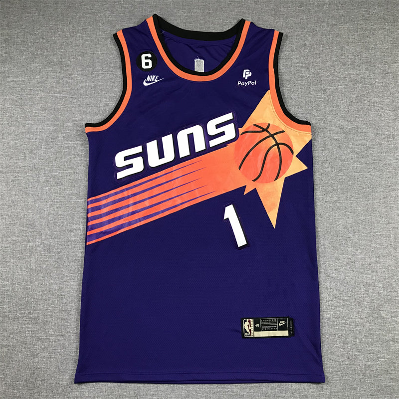 Men's Phoenix Suns Devin Booker Purple 2022/23 Swingman Jersey - Classic Edition