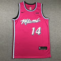 Men's Miami Heat Tyler Herro Pink 2020/21 Swingman Jersey