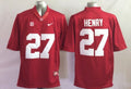 Men's Alabama Crimson Tide Derrick Henry Crimson Player Game Jersey