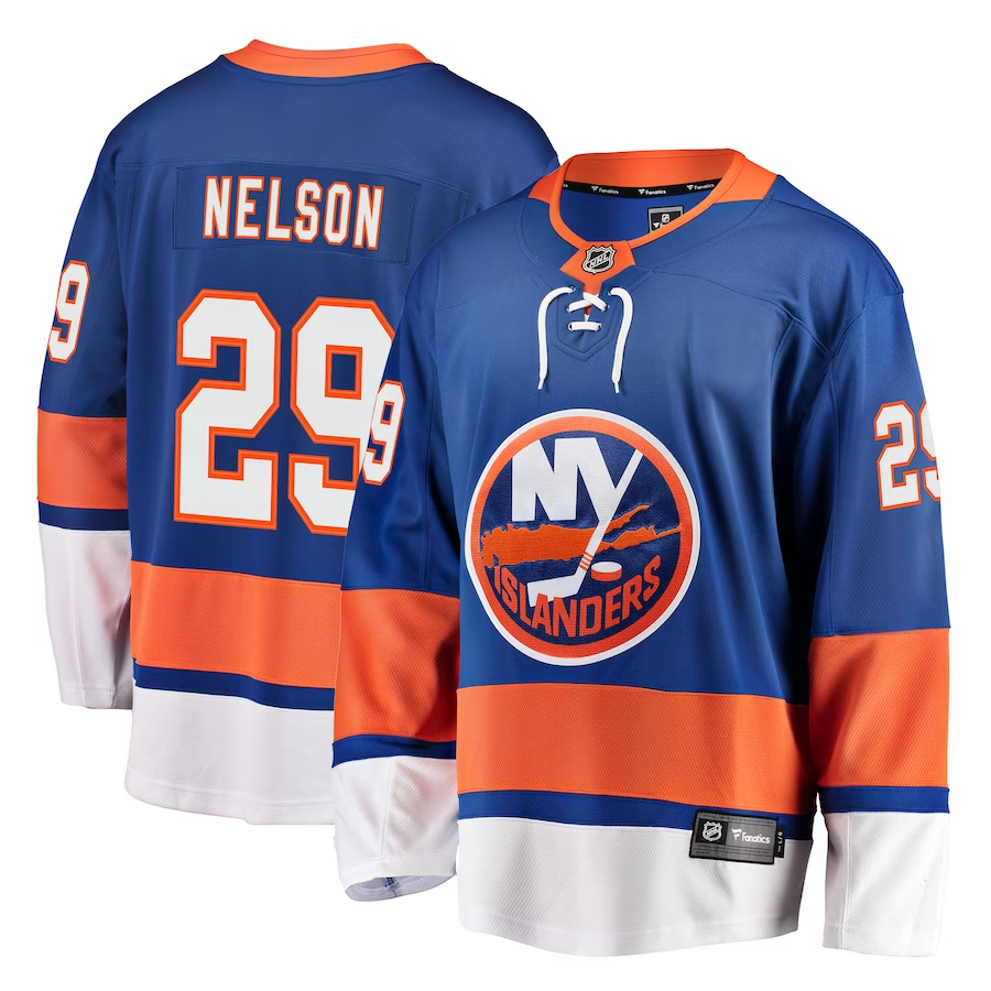 Men's New York Islanders Brock Nelson Royal Player Game Jersey