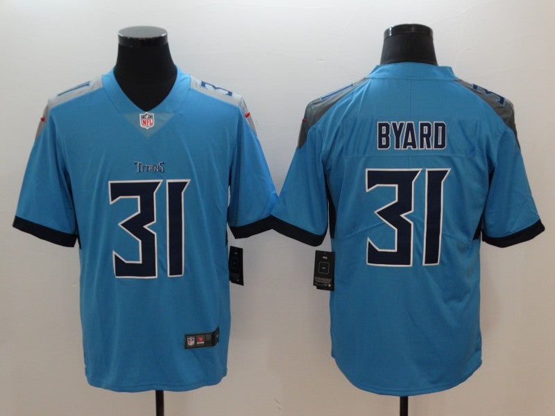 Men's Tennessee Titans Kevin Byard Light Blue Game Jersey