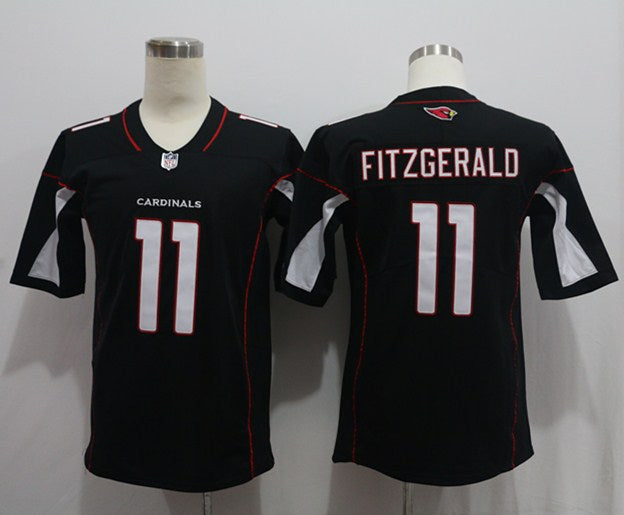 Men's Arizona Cardinals Larry Fitzgerald Black Game Jersey