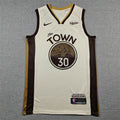 Men's Golden State Warriors Stephen Curry Tan 2025/26 Swingman Jersey - City Edition