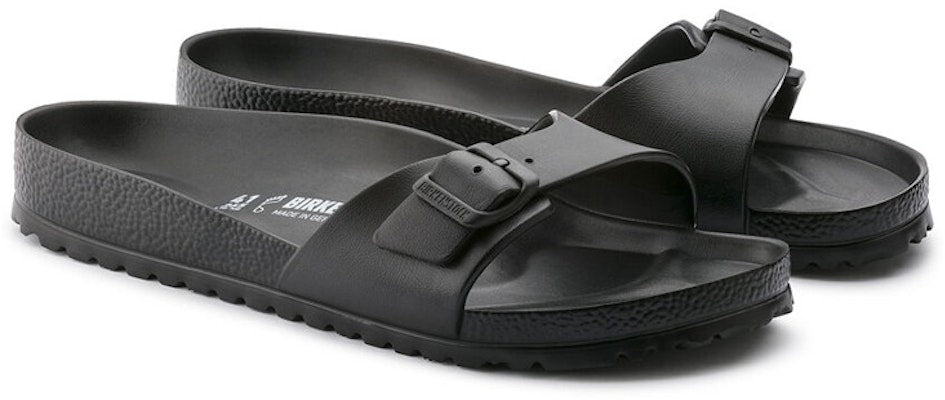 Birkenstock Madrid Essentials EVA 0128161 Narrow Fit Black Sandals