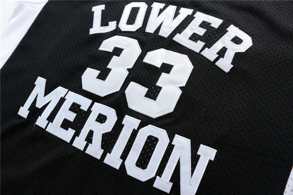 Men's Los Angeles Lakers Kobe Bryant Lower Merion High School Jersey Black