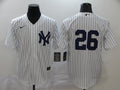 Men's New York Yankees DJ LeMahieu White Replica Player Name Jersey