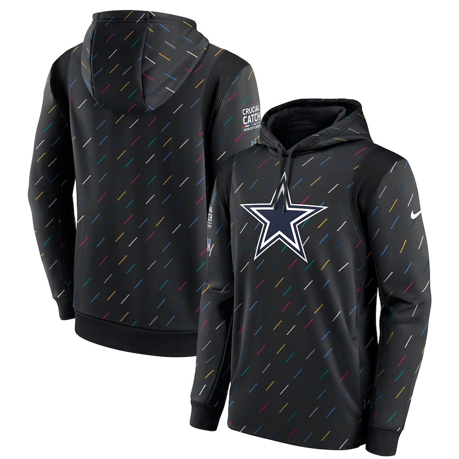 Men's Dallas Cowboys 2021 Salute to Service Hoodie Black